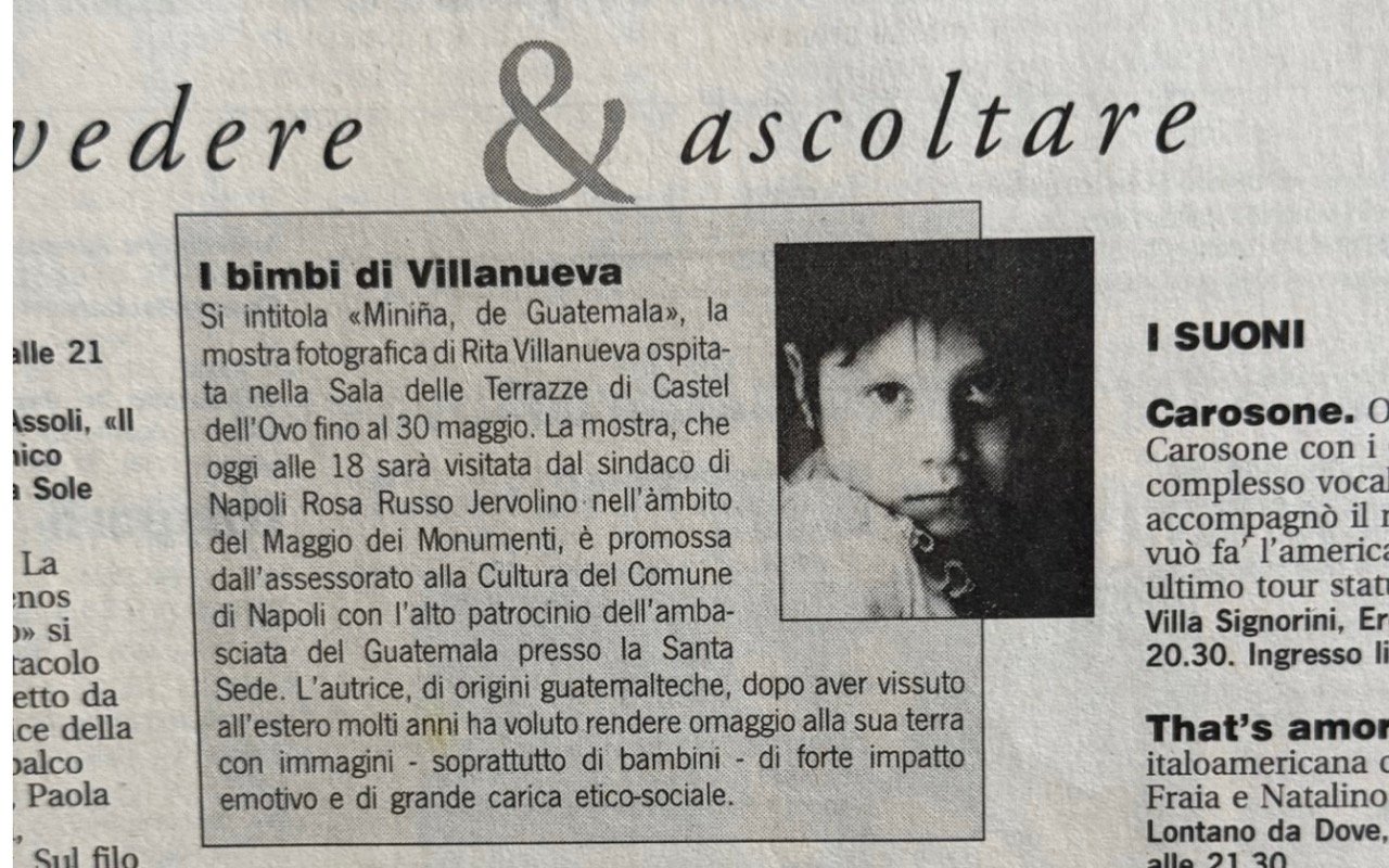 Lienzo Mi Niña de Guatemala