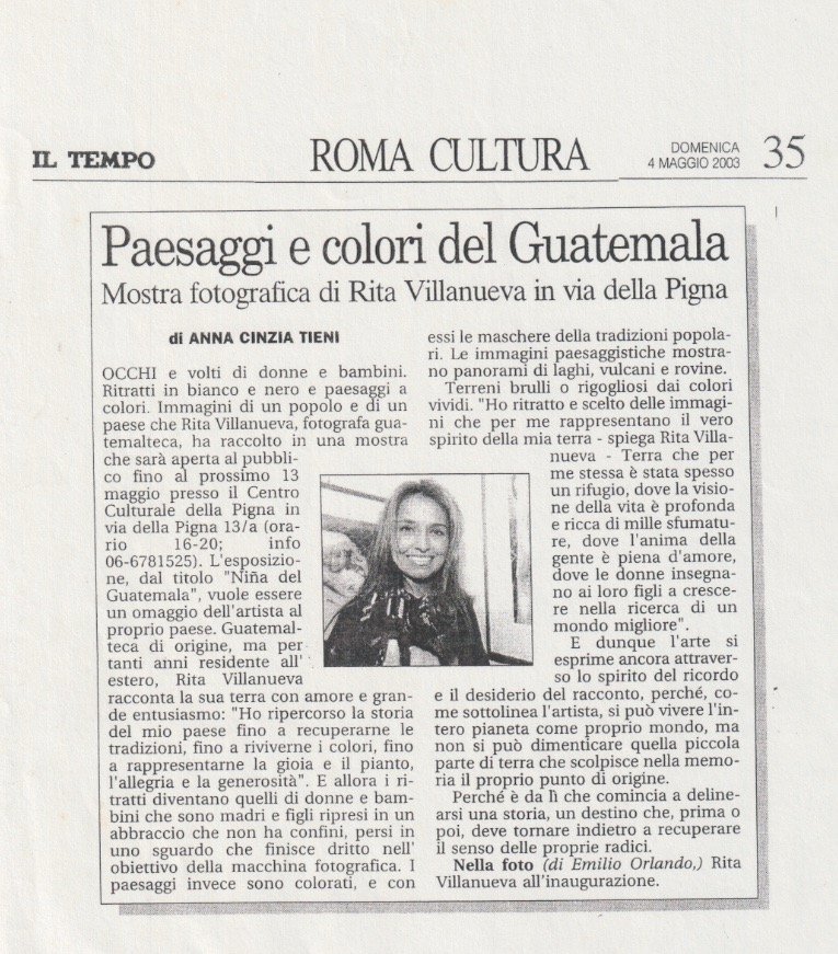 Prensa Crónica Detallada Vía della Pigna