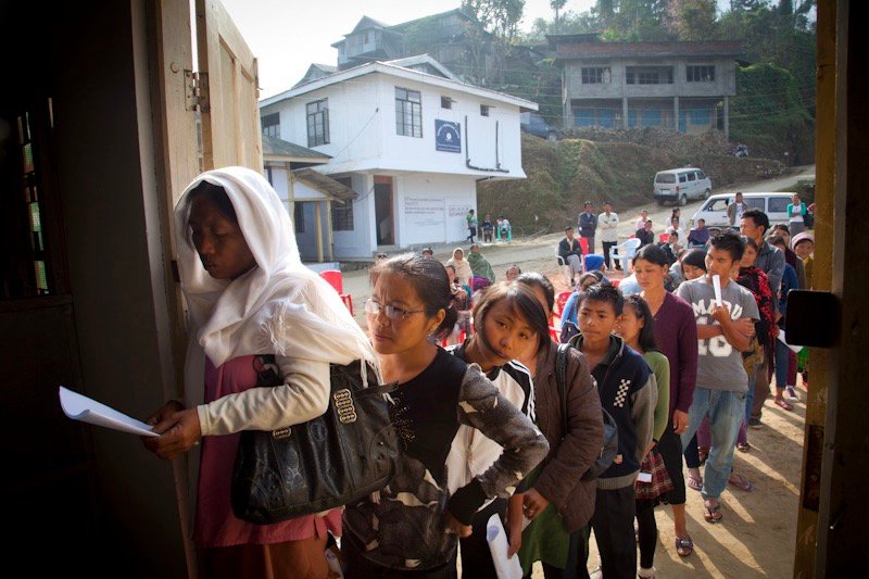 Fotografía Misión Nagaland India por Rita Villanueva, registro 13