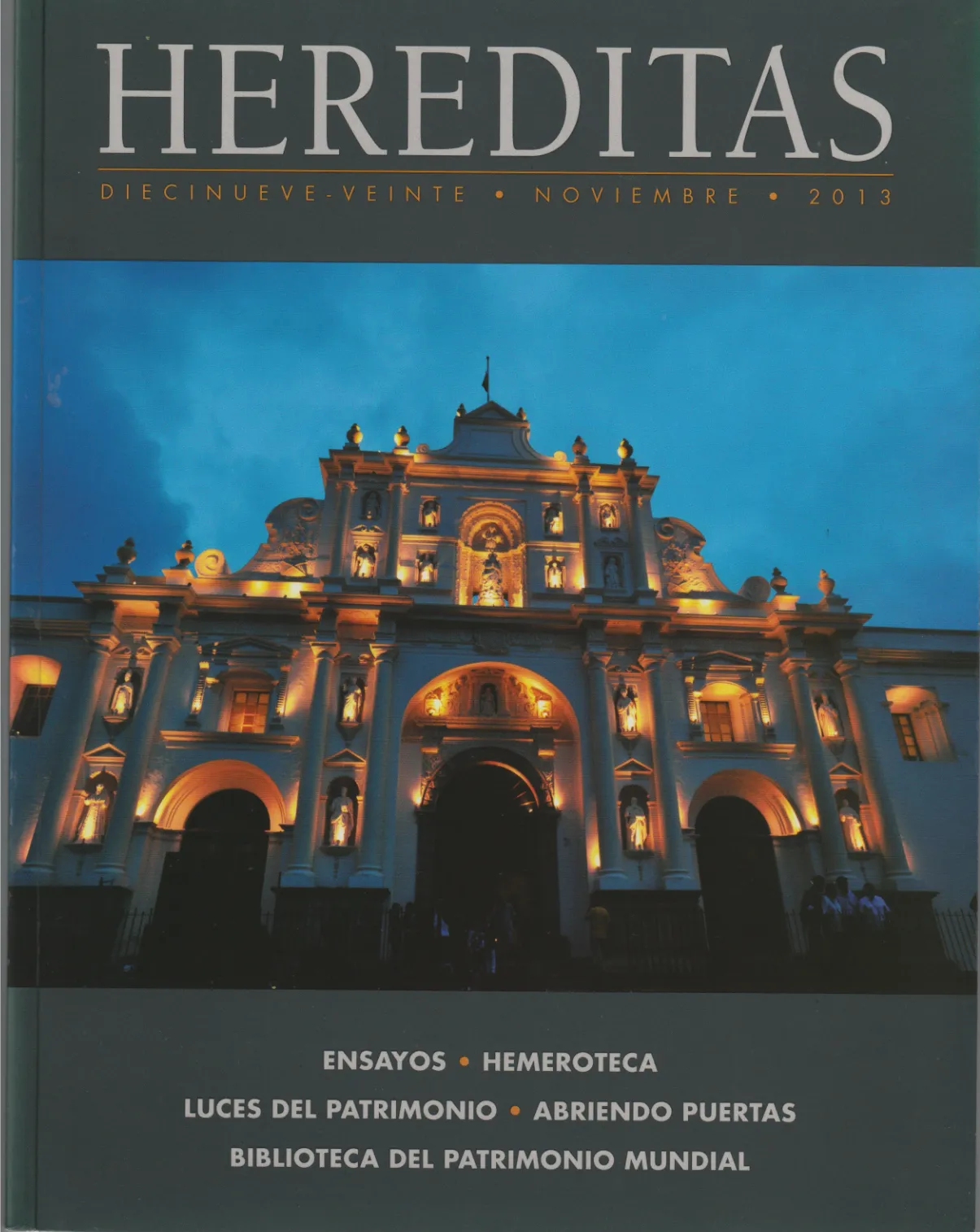 Página 01 Revista Hereditas 2013