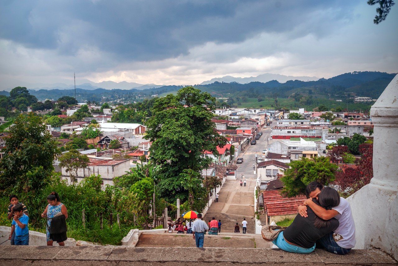 Fotografía de Cobán por Rita Villanueva, registro 01