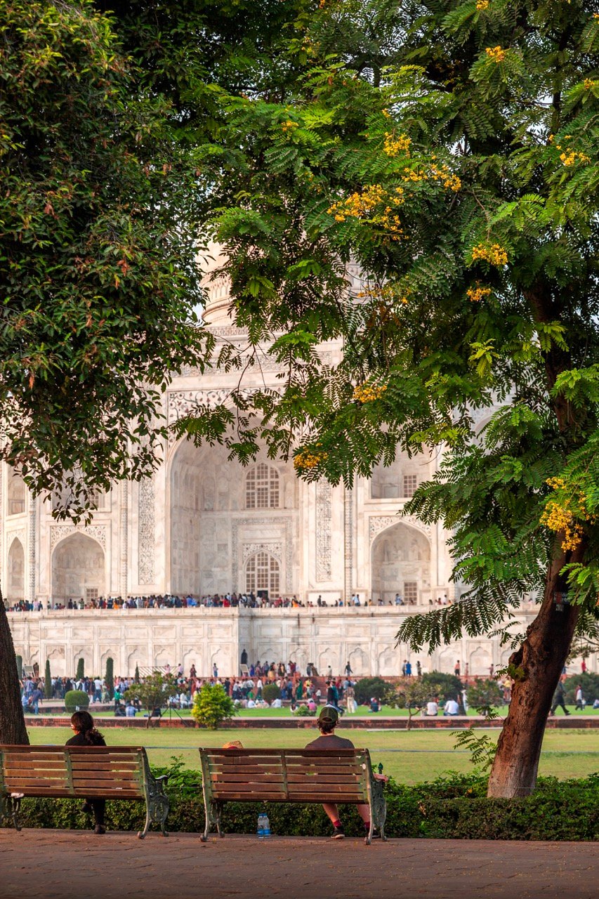 Fotografía del Taj Mahal por Rita Villanueva, registro 10