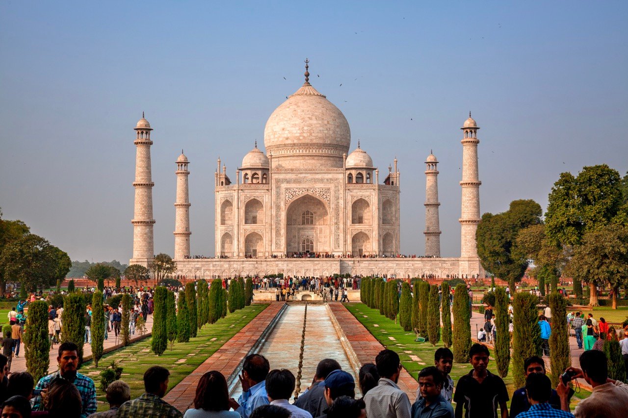 Fotografía del Taj Mahal por Rita Villanueva, registro 11